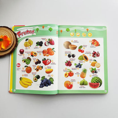 Libro Interactivo Educativo Bilingüe para Niños
