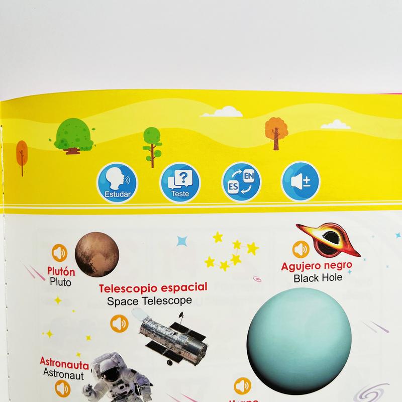 Libro Interactivo Educativo Bilingüe para Niños